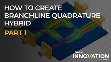Simulation of a Branchline Quadrature Hybrid Using Ansys Electronics Desktop, Part 1 — Lesson 2