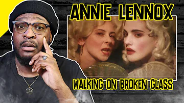 She Wants Him Bad! 😂😁 | Annie Lennox - Walking on Broken Glass | REACTION/REVIEW