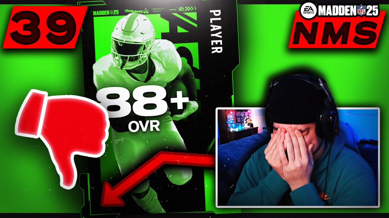 I SPENT ALL MY TRAINING ON FREE AGENCY RE-ROLLS... | Madden 25 Ultimate Team No Money Spent