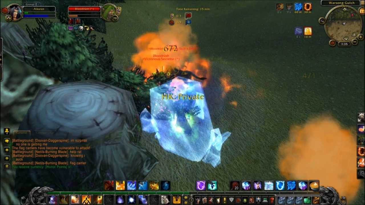 ★ WoW PvP: Battlegrounds - Fire Mage!  Episode 1