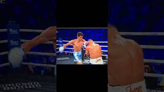 Fundora vs Thurman tko!!                       #boxing #tko #viral #fyp #shorts