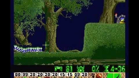 Fun 22 A Beast of a Level - 2958 Frames (Lemmings Genesis TAS)