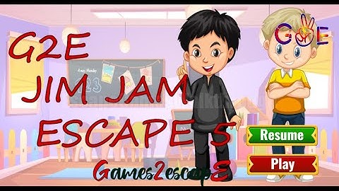 G2E Jim Jam Escape 5 Walkthrough [Games2Escape]