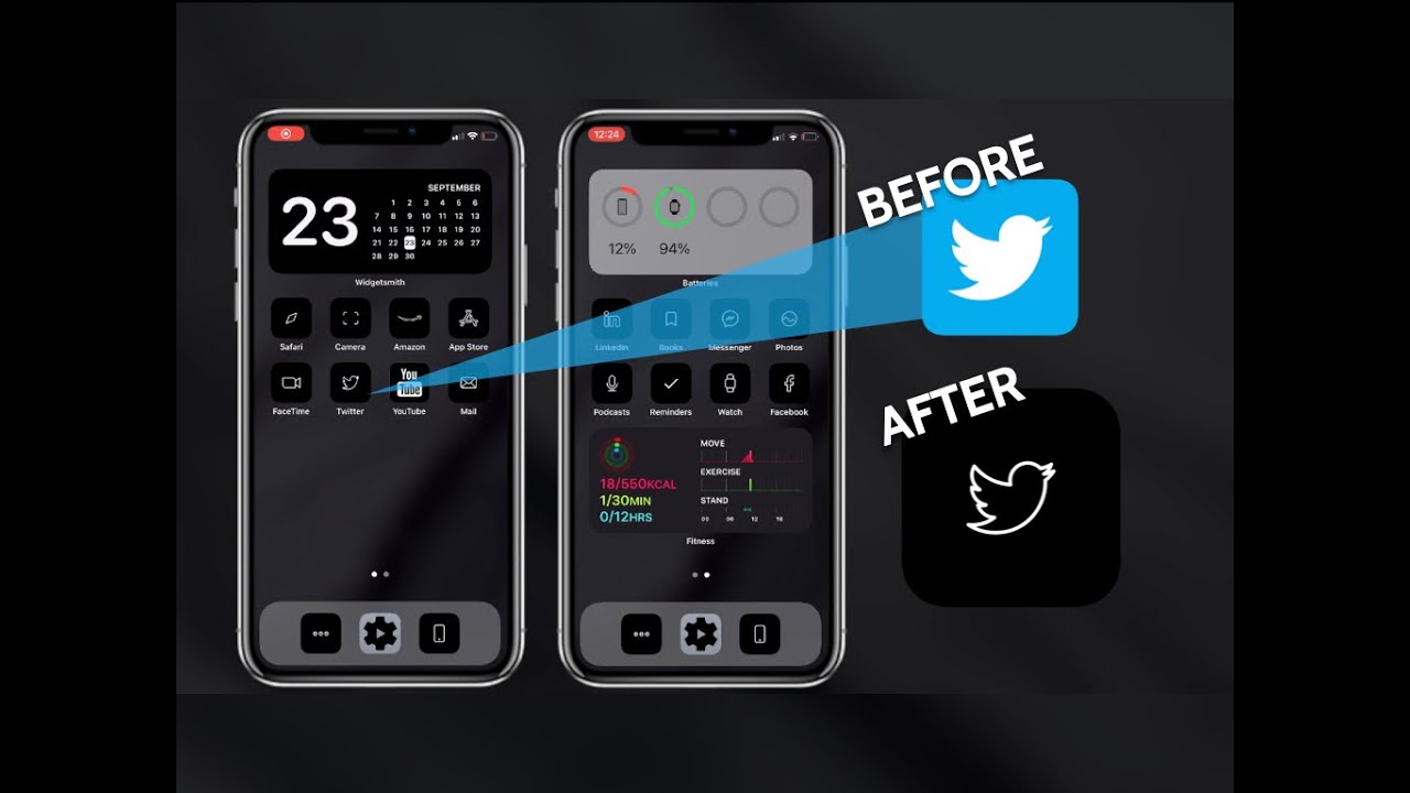 How To Change Your IPhone Home Screen Icons Step By Step Guide YouTube