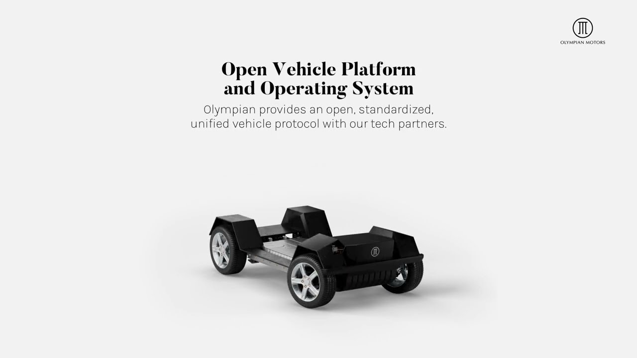 Olympus Open EV Platform, powered by NVIDIA AGX Orin™