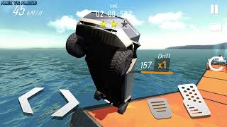 Tesla Cybertruck Driving!Car Stunt Races: Mega Ramps! screenshot 5