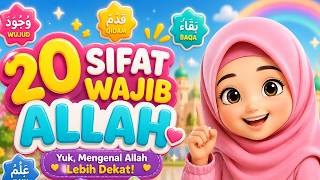 20 Sifat Wajib ALLAH | Lagu Anak Islami | Lagu Anak Muslim | Animasi 3D