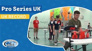 UK Sport Stacking Record | PRO SERIES UK | 3-6-3 Relay | 16.784