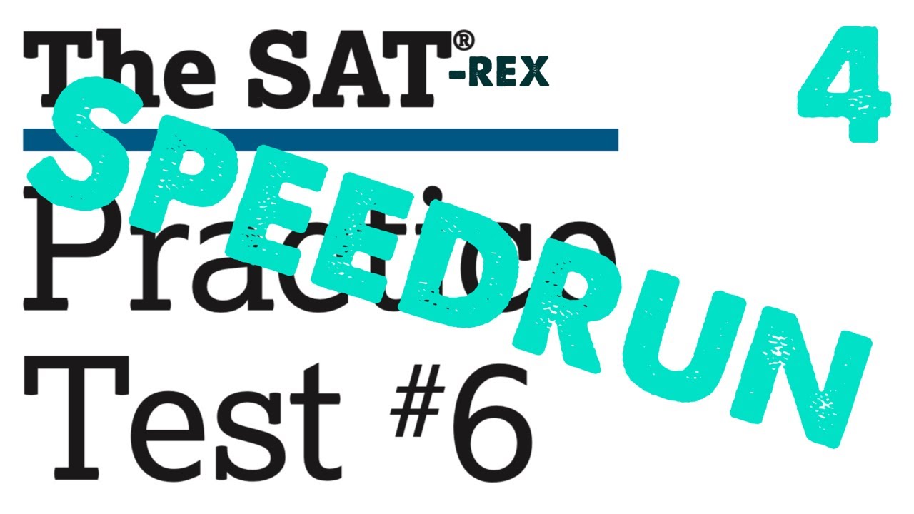 SAT Practice Test 6 - Section 4 MATH (Calculator) | Live Walkthrough ...