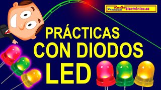 Prácticas con diodos LED