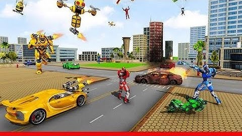 Bee Robot Car Transformation Game:Video(Level-8,9)