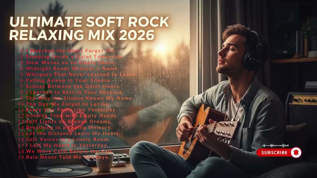 Ultimate Soft Rock Relaxing Mix 2026 – Smooth Calm and Chill Rock Songs Collection