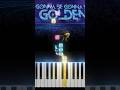 Golden (KPop Demon Hunters) - Piano Tutorial #piano #kpop #demonhunters