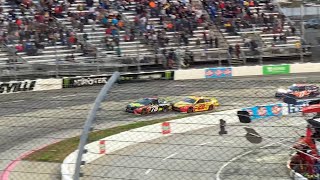 Last 3 laps of the 2018 First Data 500 at Martinsville Speedway. Logano vs Truex #nascar #racing