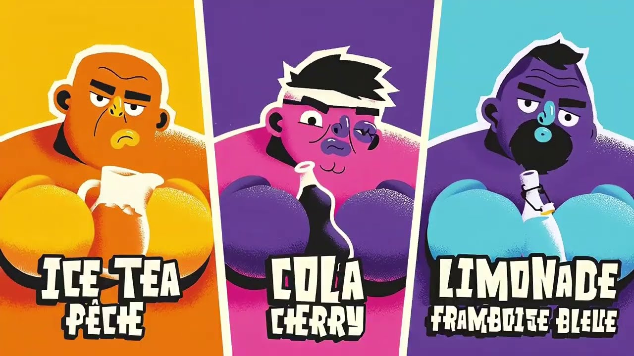 COLA CHERRY - E-liquide 50ML - POWER PUNCH by KF STUDIO  CLOUD VAPOR
