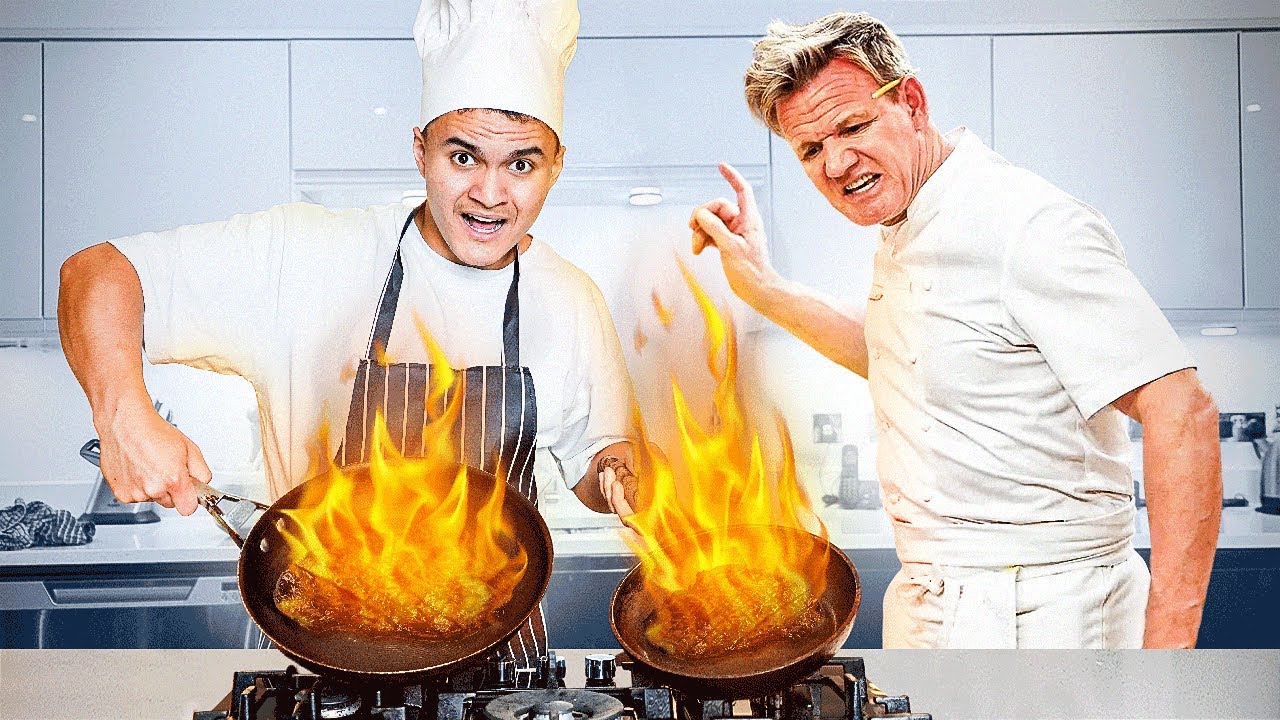 COOK OFF with GORDON RAMSAY Vs Jarvis & Kay - YouTube