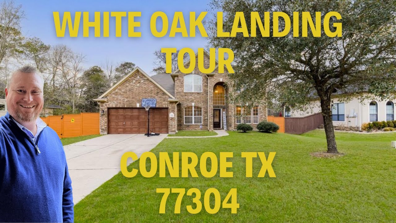 Conroe TX White Oak Landing Community and Home Tour YouTube
