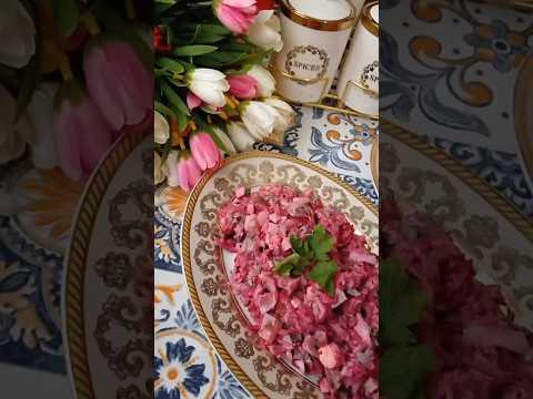 Лавлагидан салат тайёрлаш осон усули! #рецепты #салат