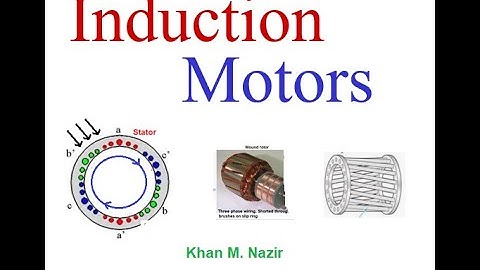(English)EM || Example 7.1  || Difference between Synchronous & Induction Motor || Induction Motor
