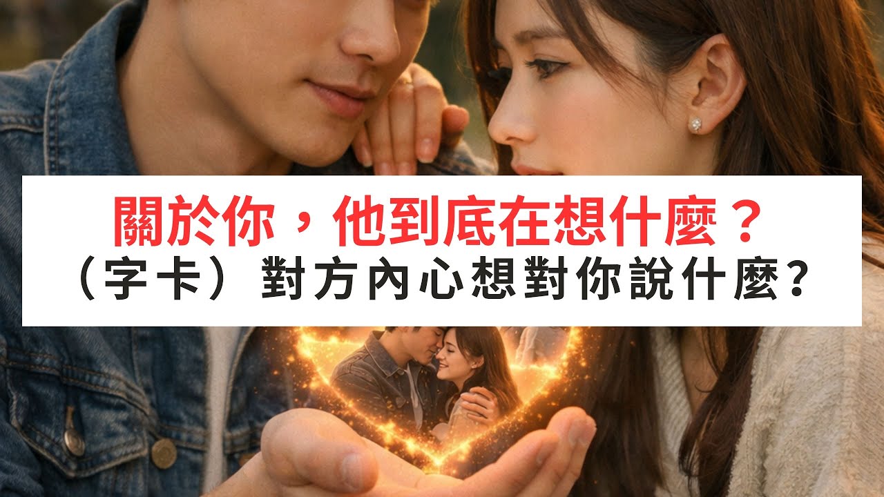 《塔羅測驗》關於你，他到底在想什麼？ 對方內心想對你說什麼？ #占星解讀全攻略招生中