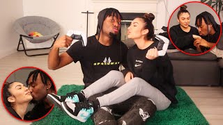 KISSING ON MY CRUSH To See What She'll Do! 😘 *AMBER IS CRAZY!*