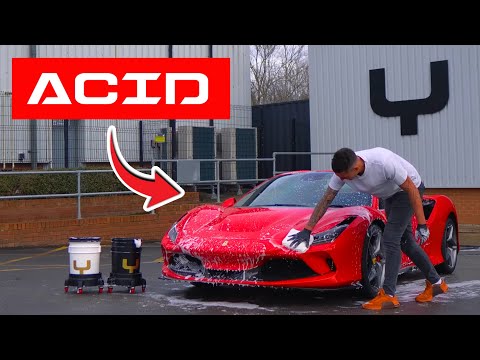 Кислотний автошампунь YUM RESET, концентрат 500 ml очищення від водного каменю, видео 1