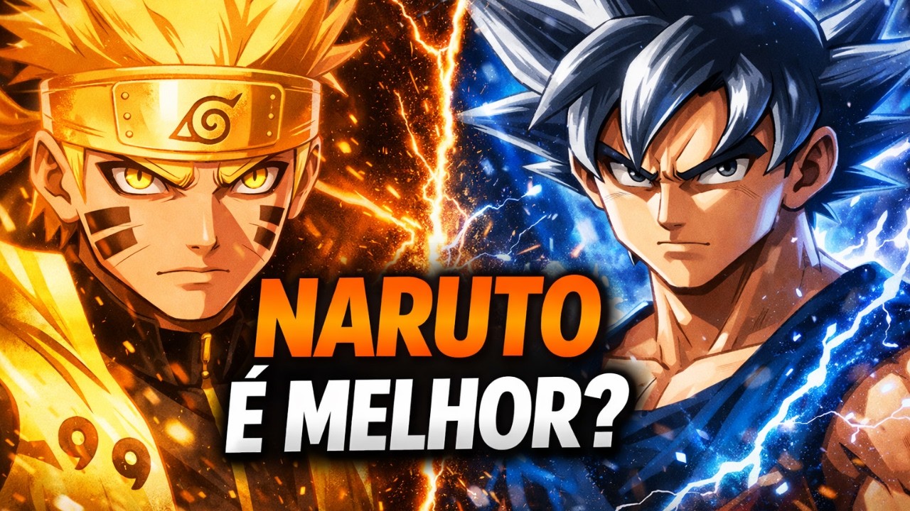 Naruto vs Dragon Ball: A verdade que ninguém aceita