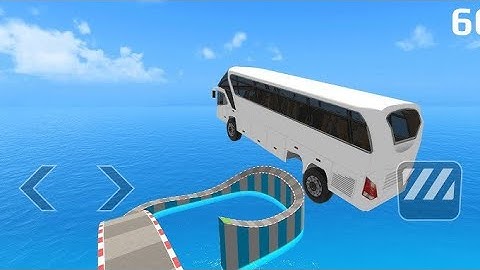 Ultimate Impossible Bus mega ramp stunt driving || Bus simulator stunt game || Android Gameplay