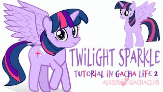 💞How to make TWILIGHT SPARKLE (My Little Pony) in Gacha Life 2💞 #gacha #mylittlepony #trendingvideo