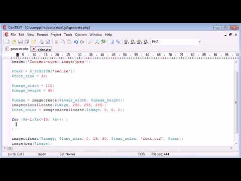Beginner PHP Tutorial   166   Creating Captcha Image Security Part 3   YouTube 2017