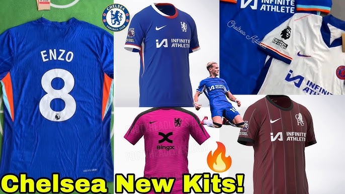 CONFIRMED!✅Chelsea New Home Away Third & Training Kits 2024/24 Amazing Chelsea New Kits,All Colours