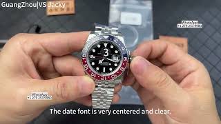 The Ultimate VSF V3 "pepsi" GMT? Deep Dive into the 3285 Clone & One-Piece Ceramic Bezel