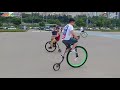 Penny Farthing with Ongals 페니파딩 빈폴자전거