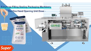 One hand opening package- easysnap packing machine