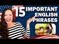 15 Important *Real* English Vocabulary Phrases