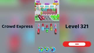 Famous Crowd Express Level 321 Walkthrough 🚦 | Step-by-Step Solution | Go Answer Profile