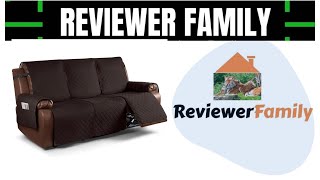 KinCam Waterproof Recliner Sofa Cover, Non-Slip Reclining Couch Covers for 3 Seat
