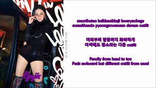 Itzy - Chillin Chillin Rom-Han-Eng Lyrics Color & Picture Coded