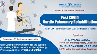 Post COVID Cardio Pulmonary Rehabilitation