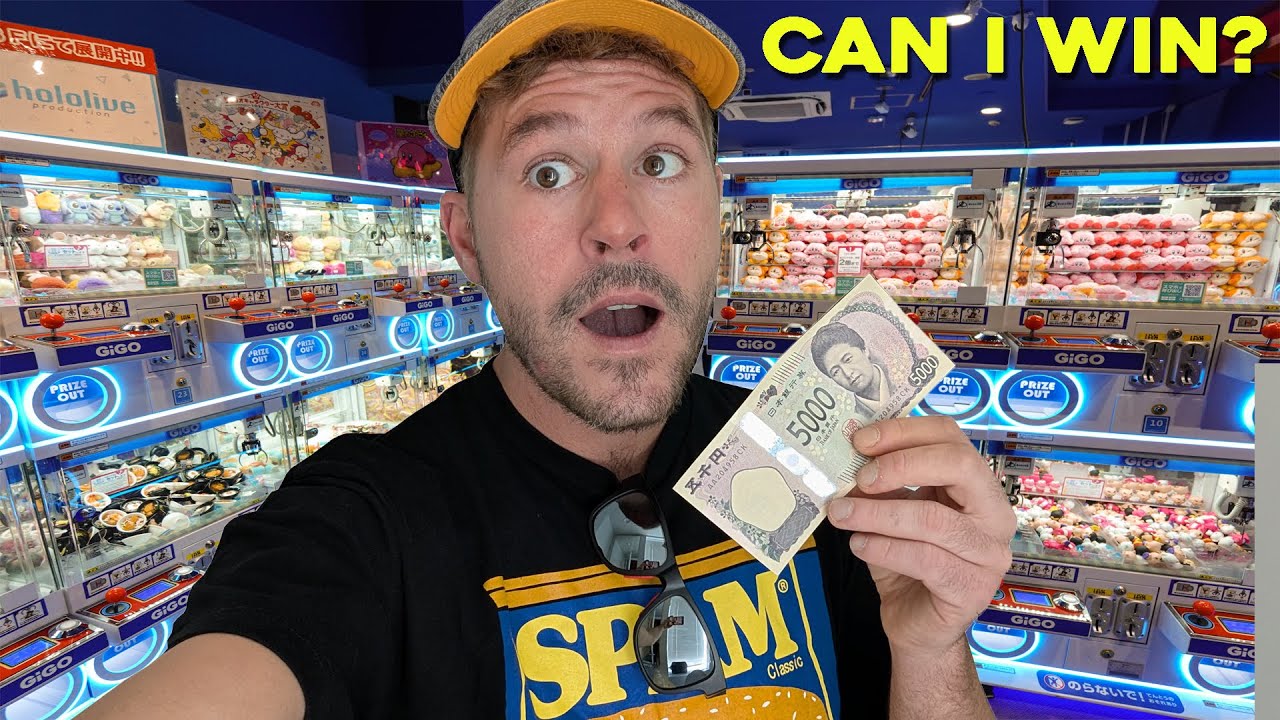 What Can I Win in a Japanese Claw Machine Arcade with ¥5000?