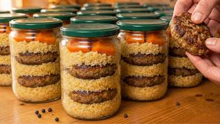 Poor Man's Steak and Rice in a Jar