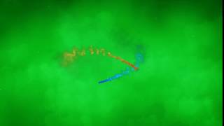 Energy Flare Blast Green Screen