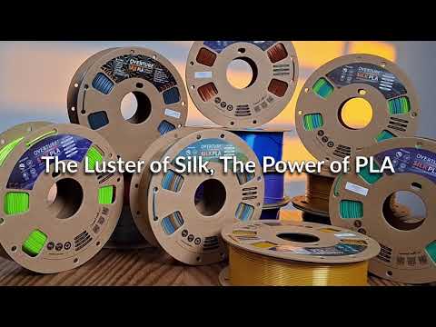 Overture Silk PLA Unboxing & Features