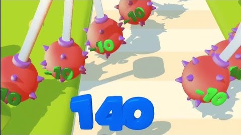 Number Run 3D - All Levels Gameplay Walkthrough - Android, iOS Max Lvl 300-320 Part 15