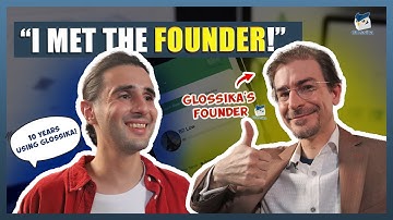 Inspiring Talk with the Founder of Glossika!