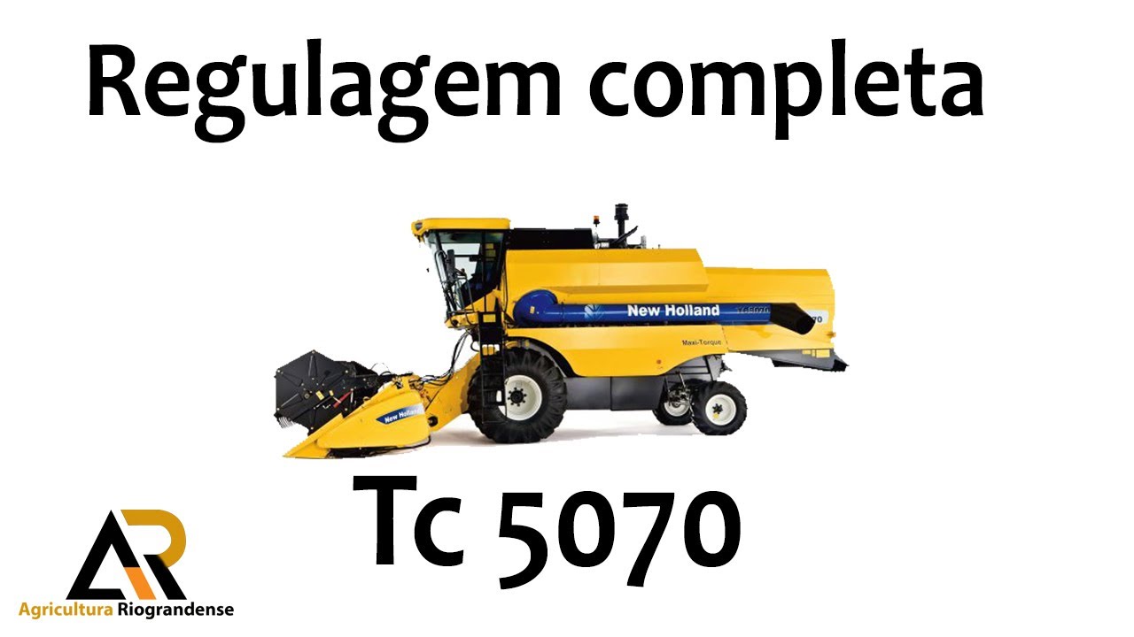 REGULAGENS DA TC 5070 PARA COLHEITA DE SOJA, MILHO E TRIGO!!!