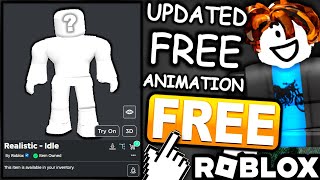 FREE SECRET REALISTIC ANIMATION BUNDLE! HOW TO GET IT! (ROBLOX IS UPGRADING AVATAR ANIMATIONS)