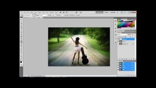 Rain Effect - Photoshop CS5 Tutorial