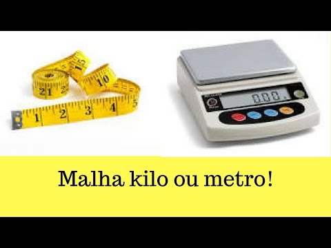 Vídeo: Como você converte o peso do tecido em metros?