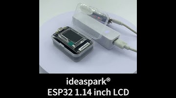 ideaspark® ESP32 Development Board 1.14 in ST7789 135x240 TFT LCD